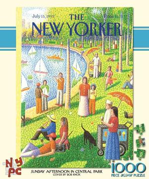Sunday Afternoon in Central Park New York Jigsaw Puzzle By New York Puzzle Co